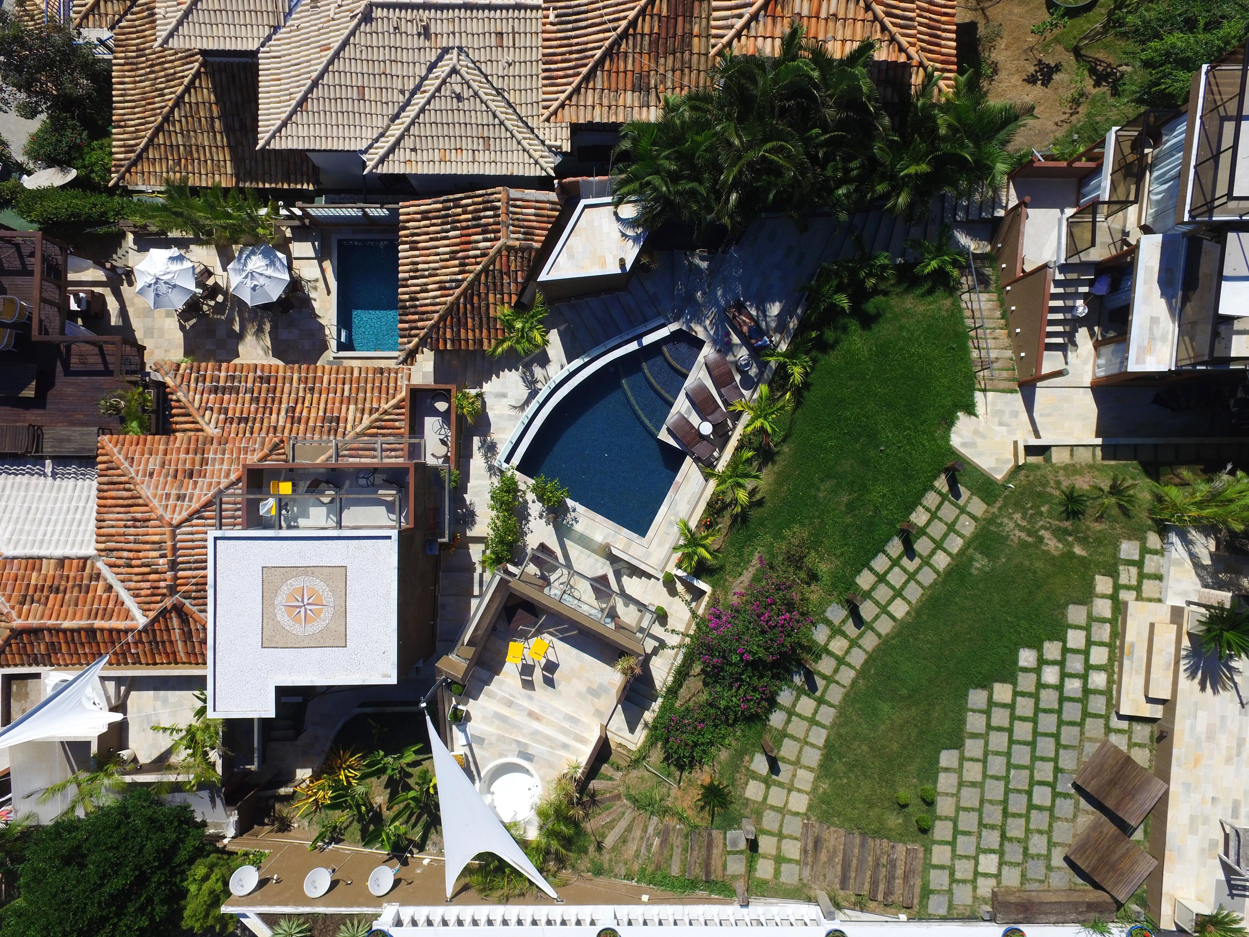 Pousada Praia Joao Fernandes Búzios エクステリア 写真 Aerial view of the house