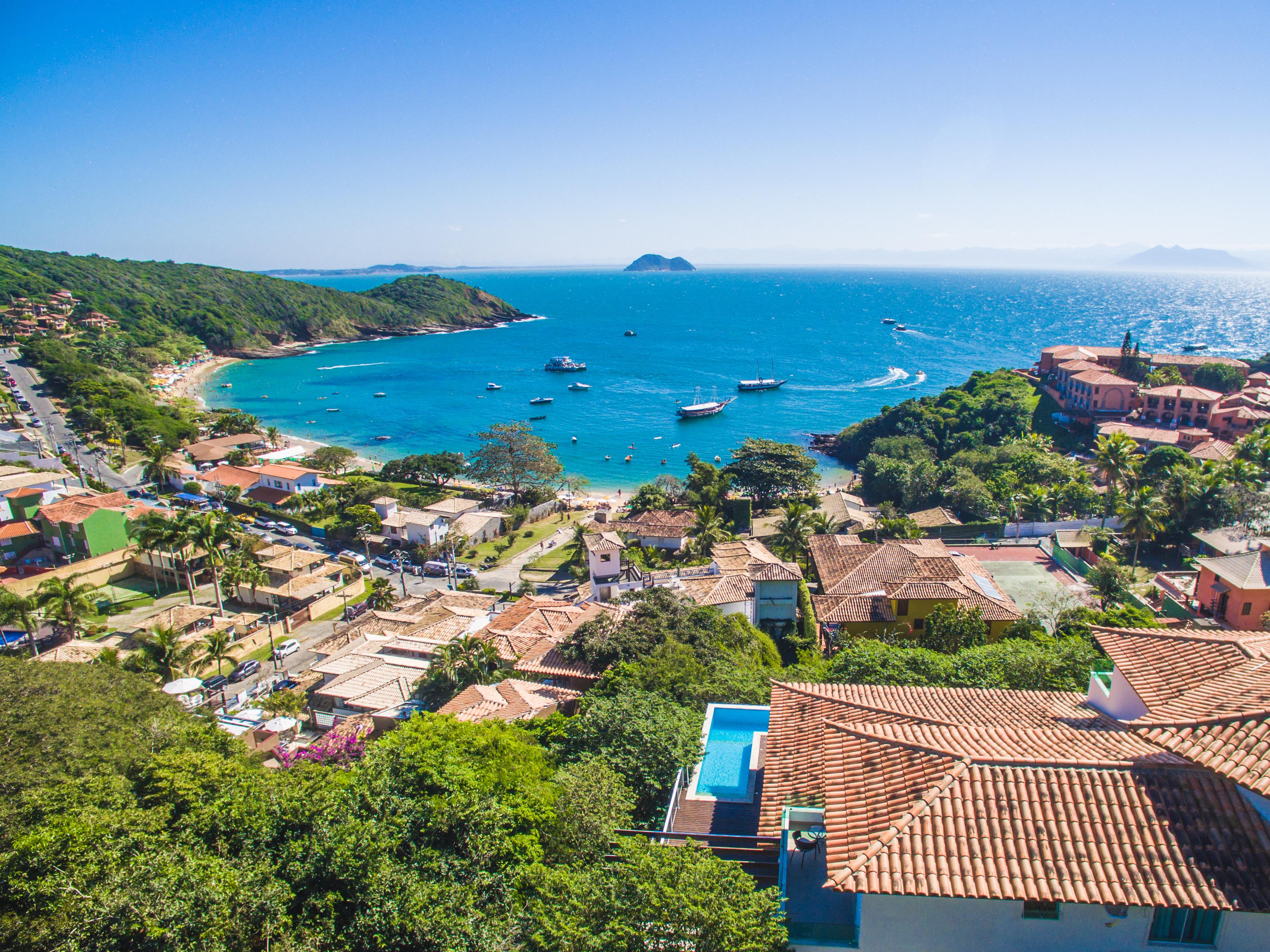 Pousada Praia Joao Fernandes Búzios エクステリア 写真 View of the town